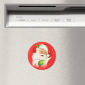 Winking Santa Claus Magneet (Insitu (Vaatwasser))
