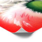 Winking Santa Poster (Hoek)