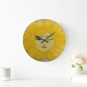 Winking Sun Clock Grote Klok (Huis)