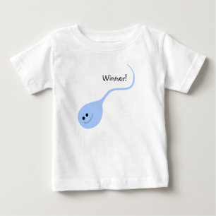Winnaar Blue Funny Baby T-shirt