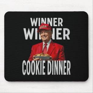 Winnaar Cookie Dinner Funny Trump 2024 47e Muismat