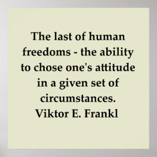 winnaar frankl quote poster