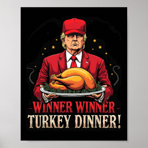 Winnaar Grappig Winnaar Turkije Diner Trump PJS Be Poster