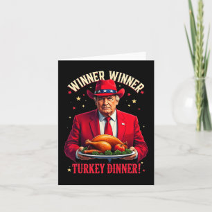 Winnaar Grappige Winnaar Kaledinersmaaltijd Trump  Kaart