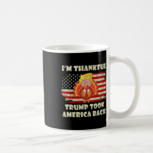 Winnaar Ik ben dankbaar dat Trump won nam Amerika  Koffiemok
