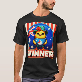 Winnaar Kip Diner 4 T-shirt