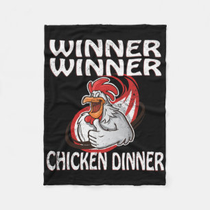 Winnaar Loser Video Game Chicken Dinner Speler Fleece Deken