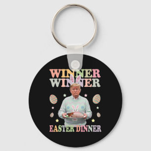 Winnaar Paasdiner President Trump Happy Sleutelhanger