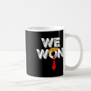 Winnaar Trump Vance We Won heeft Byck America over Koffiemok