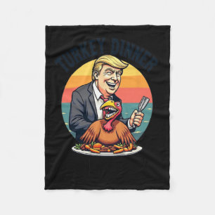 Winnaar Turkije Diner Donald Trump Grappig Tha Fleece Deken