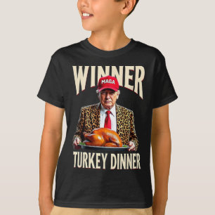 Winnaar Turkije Diner Grappig Trump T-shirt