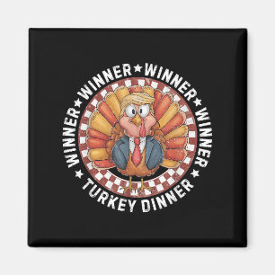 Winnaar Turkije Diner Grappig Trump Thanksgiving Magneet