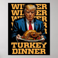 Winnaar Turkije Diner Grappig Trump Thanksgiving