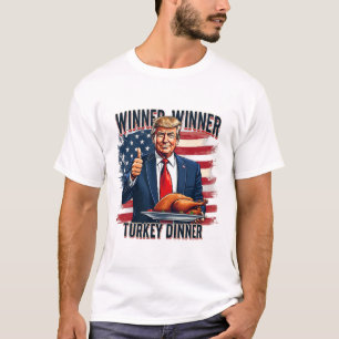 Winnaar Turkije Diner Grappig Trump Thanksgiving T-shirt