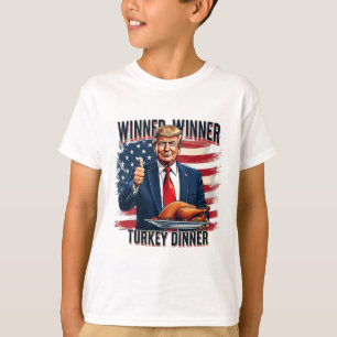 Winnaar Turkije Diner Grappig Trump Thanksgiving T-shirt