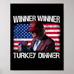 Winnaar Turkije Diner Humor Funny Trump Than Poster