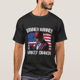 Winnaar Turkije Diner Humor Funny Trump Than T-shirt
