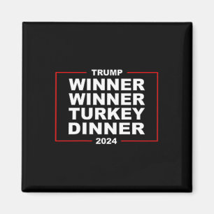 Winnaar Turkije Diner Trump 47 Overwinning Dank Magneet