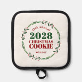 Winnaar van de Modern Annual Holiday Contest-prijs Pannenlap (Voorkant)