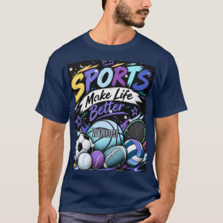 Winnaar van Sport Maakt Leven Beter T-shirt