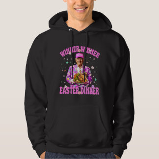 winnaar winnaar Pasen diner T kont, retro, vintage Hoodie