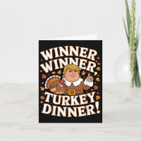 Winnaar Winnaar Turkije Diner Grappig Trump Thanks