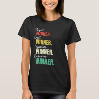 Winnaar Winnaar Winnaar T-shirt