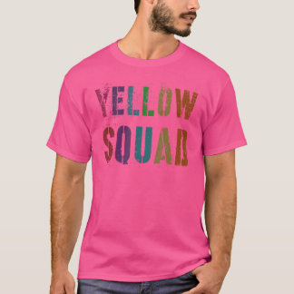 winnaars van de Game Spel in de Gele-kwadratenoor T-shirt