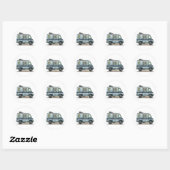 Winnebago LeSharo Camper RV Ronde Sticker (Vel)