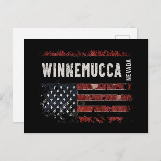 Winnemucca Nevada Briefkaart (Voorkant / Achterkant)