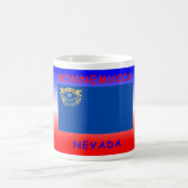 Winnemucca Nevada de tasse avec le flage d'état du (Centre)