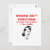 winnen briefkaart (Voorkant / Achterkant)