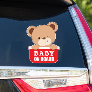 Winnend Baby Beer Baby aan boord van de Sticker