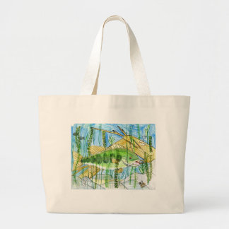 Winnend kunstwerk door C. Durler, Graad 6 Grote Tote Bag