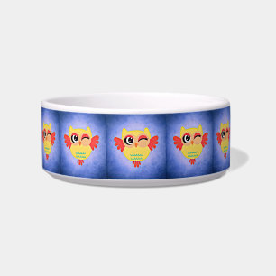 Winnend Owl Voerbakje