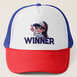 winnende fan sporten dall trucker pet