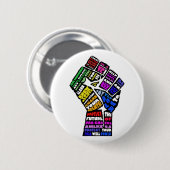 winnende knop ronde button 5,7 cm (Voorkant /achterkant)