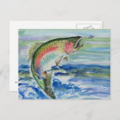 Winnende kunst van S. Yi Grade 7 Briefkaart (Voorkant / Achterkant)