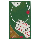 Winnende poker zes tot tien klein cadeauzakje (Achterkant)