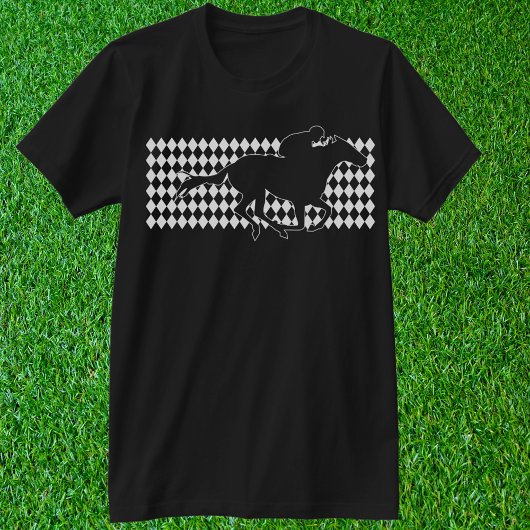 Winnende Race Horse Diamonds T-shirt