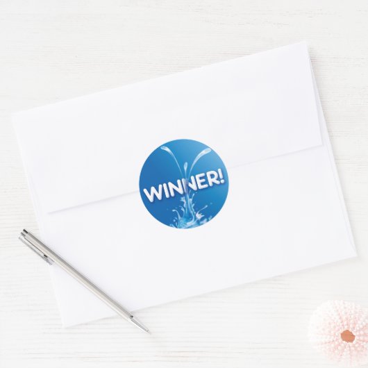 Winnende sticker (Envelop)