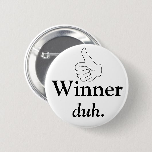 Winner, Button (Voorkant /achterkant)