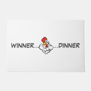 "Winner Dinner" Grill Rug Olympian Efort Trivet Deurmat