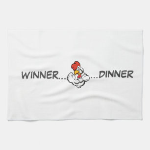 "Winner Dinner" Grill Towels Olympian Efort Theedoek