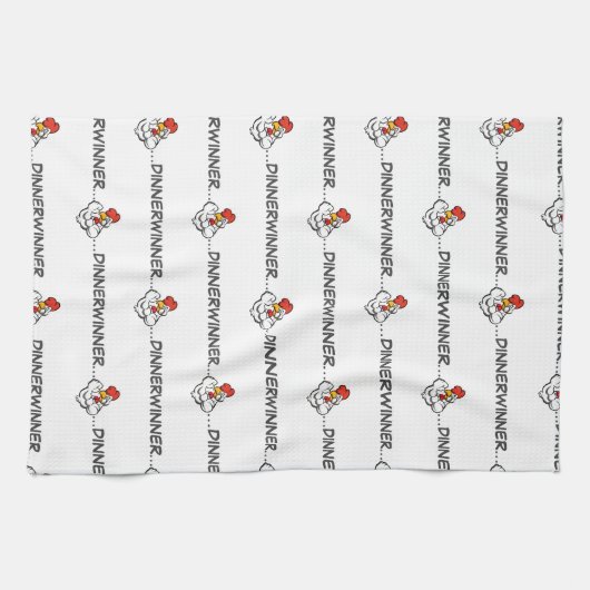 "Winner Dinner" Serviette de bain Olympian Effort (Horizontal)