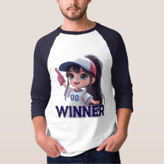 winner fan sports dall t-shirt