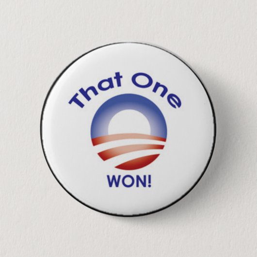 Winner is ronde button 5,7 cm (Voorkant)