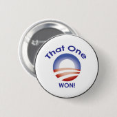 Winner is ronde button 5,7 cm (Voorkant /achterkant)