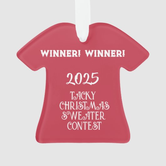 WINNER! WINNER! Tacky Christmas Sweater Contest (dos)