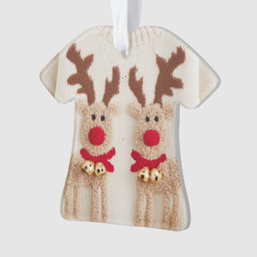 WINNER! WINNER! Tacky Christmas Sweater Contest Ornament (voorkant)